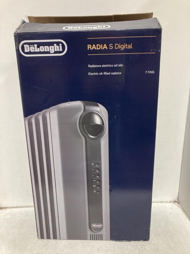 Lot 885  
            Chesterfield SR44 - Parcel Delivery Only 

                
DELONGHI OIL FILLED RADIATOR IN GREY (LOCATION: D3)