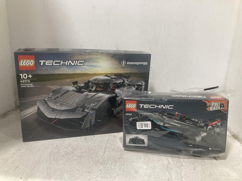 Lot 930  
            Chesterfield SR44 - Parcel Delivery Only 

                
2 X ASSORTED LEGO ITEMS TO INCLUDE KOENIGSEGG SET (LOCATION: D5)