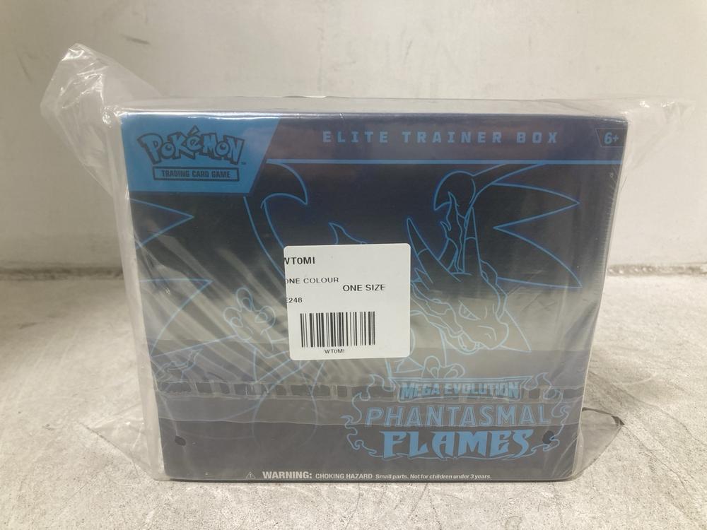 Lot 935  
            Chesterfield SR44 - Parcel Delivery Only 

                
POKEMON MEGA EVOLUTION PHANTASMAL FLAMES ELITE TRAINER BOX (LOCATION: D5)