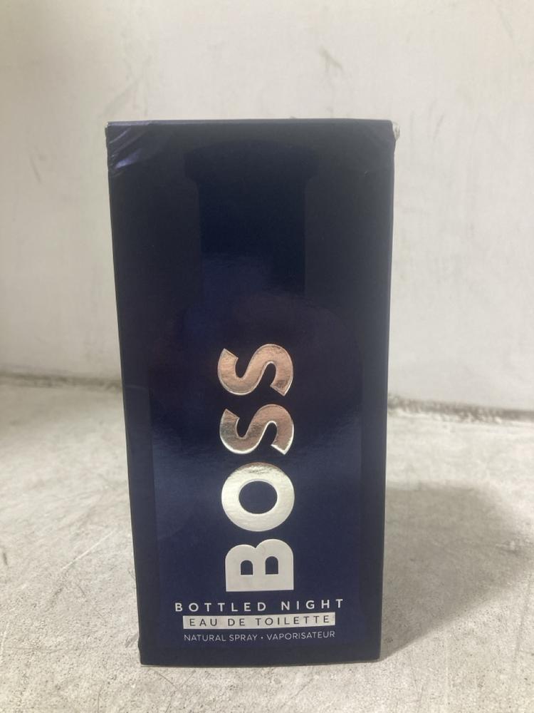 Lot 939  
            Chesterfield SR44 - Parcel Delivery Only 

                
BOSS BOTTLED NIGHT EAU DE TOILETTE 200ML (LOCATION: D5)