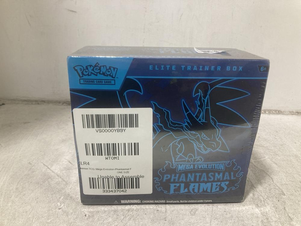 Lot 946  
            Chesterfield SR44 - Parcel Delivery Only 

                
POKEMON MEGA EVOLUTION PHANTASMAL FLAMES ELITE TRAINER BOX (LOCATION: D5)