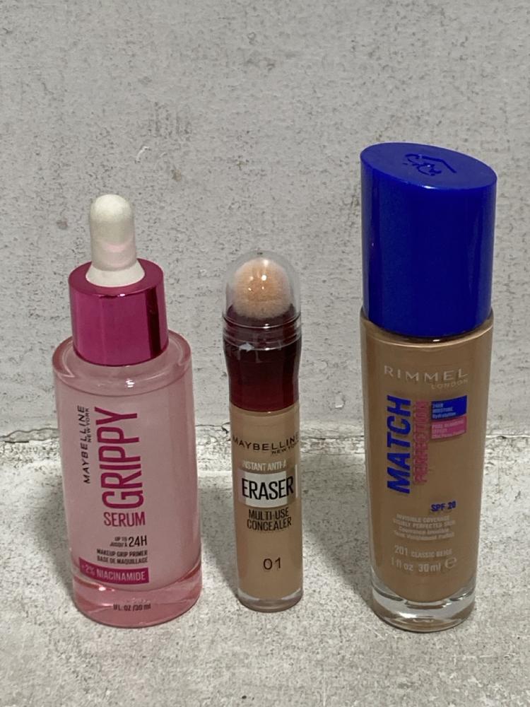 Lot 973  
            Chesterfield SR44 - Parcel Delivery Only 

                
BOX OF ASSORTED BEAUTY ITEMS TO INCLUDE MAYBELLINE TATTOO BROW (LOCATION: D6)