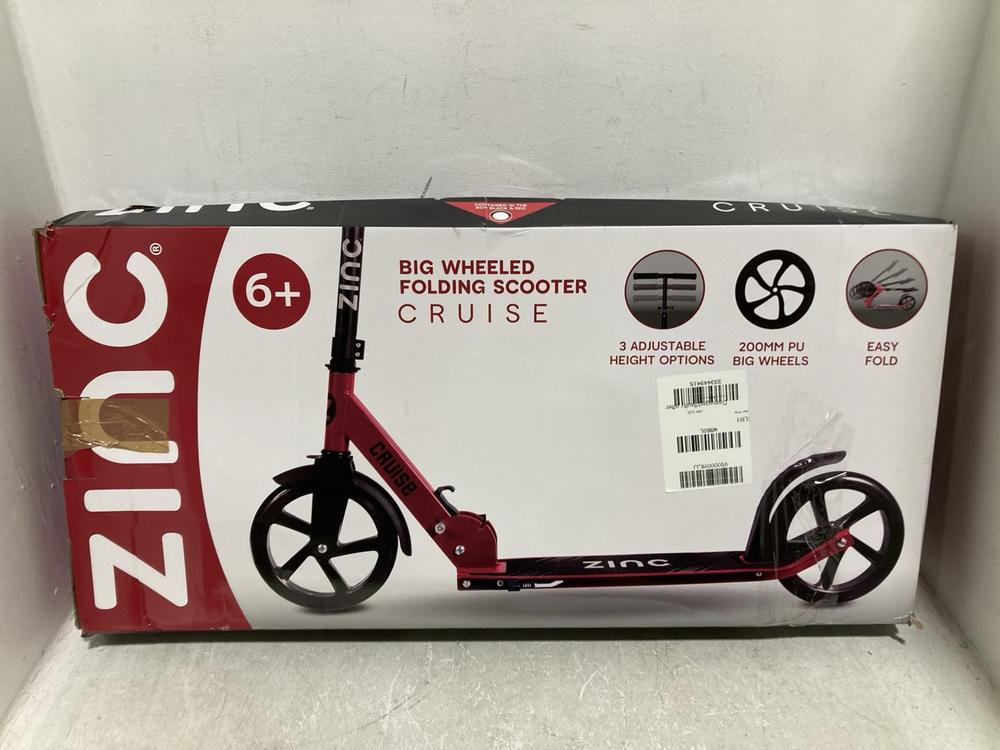 Lot 990  
            Chesterfield SR44 - Parcel Delivery Only 

                
4 X ASSORTED SCOOTERS TO INCLUDE ZINC TWO WHEELED FOLDING SCOOTER (LOCATION: D6)