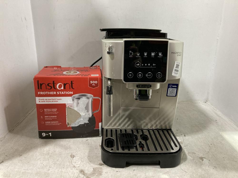 Lot 999  
            Chesterfield SR44 - Parcel Delivery Only 

                
2 X ASSORTED ITEM TO INCLUDE DELONGHI COFFEE MACHINE (LOCATION: D7)