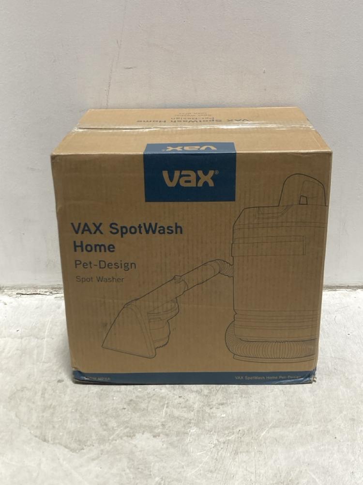Lot 1034  
            Chesterfield SR47 - Parcel Delivery Only 

                
VAX SPOTWASH HOME PET-DESIGN SPOT WASHER. (LOCATION: D6)