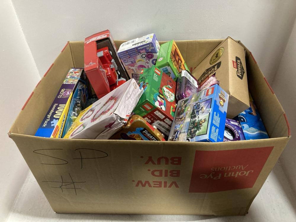 Lot 1086  
            Chesterfield SR47 - Parcel Delivery Only 

                
QTY OF ASSORTED CHILDRENS TOYS TO INCLUDE POKEMON MEGA HEROS MINI TIN. (LOCATION:...