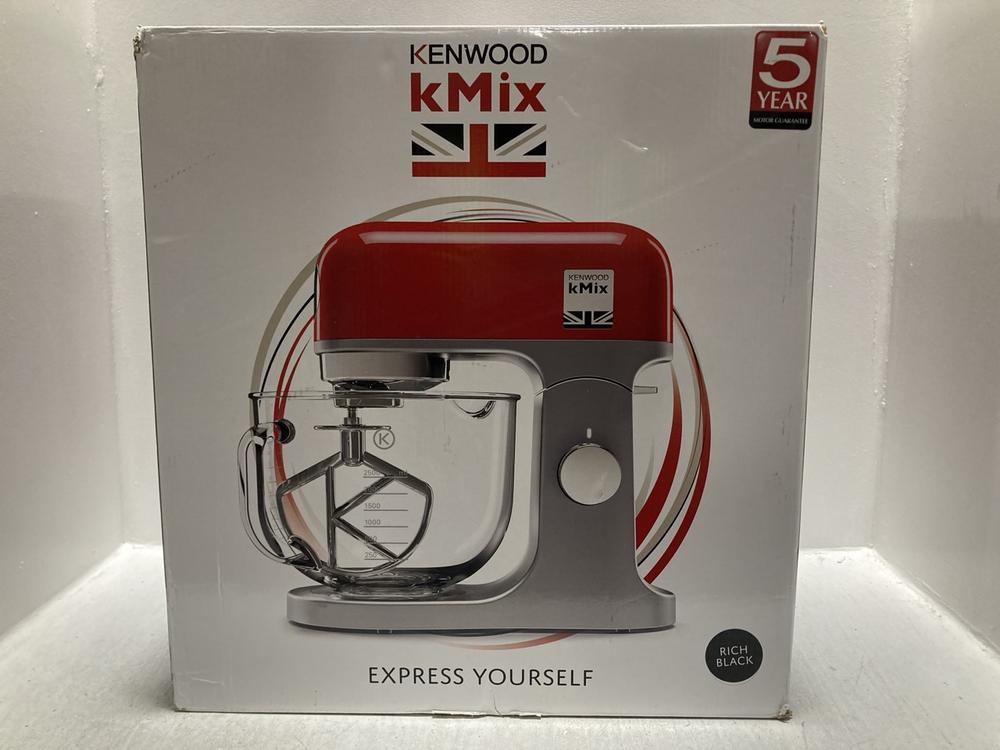Lot 12  
            Chesterfield SR47 - Parcel Delivery Only 

                
KENWOOD KMIX KMX75 STAND MIXER ORIGINAL RRP £199 (LOCATION: D7)