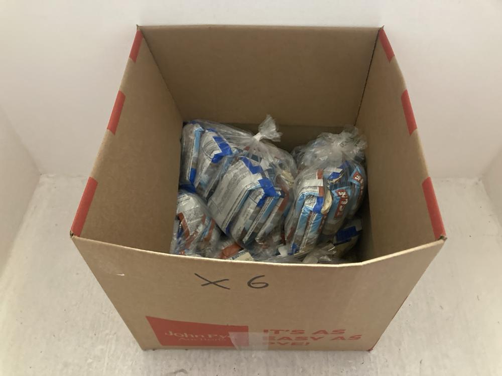 Lot 224  
            Chesterfield SR47 - Parcel Delivery Only 

                
6 X CLIF BAR PACK OF 16 ENERGY BAR - BB 01/26 TOTAL ORIGINAL RRP £198 (LOCATION: A7)