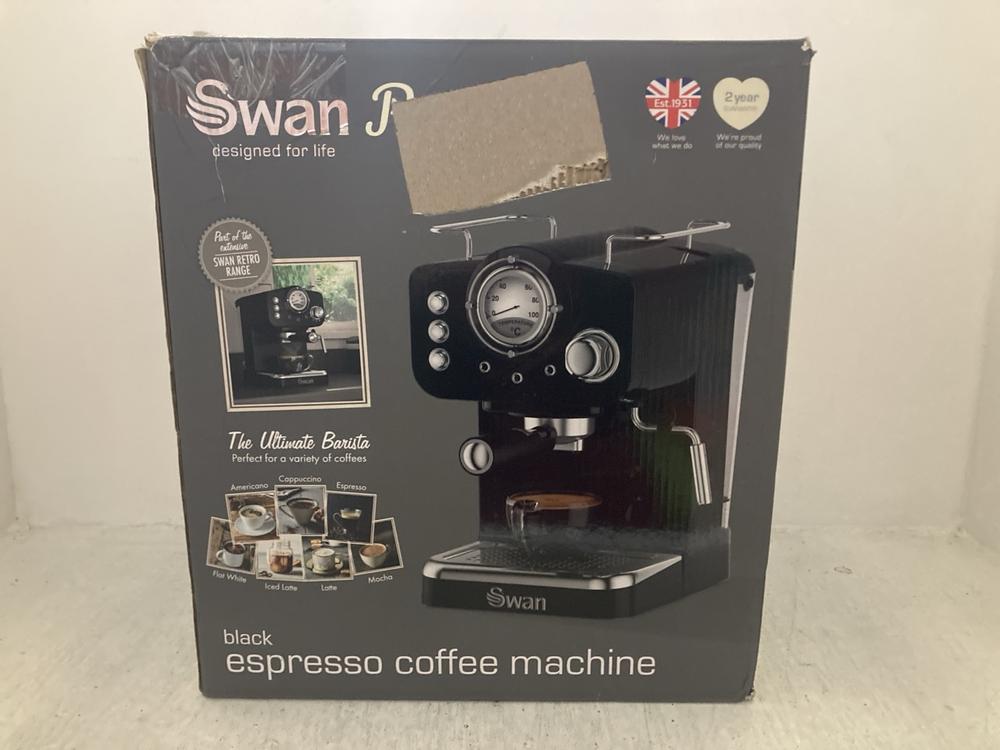 Lot 251  
            Chesterfield SR47 - Parcel Delivery Only 

                
SWAN RETRO COFFEE MAKER (LOCATION: A8)