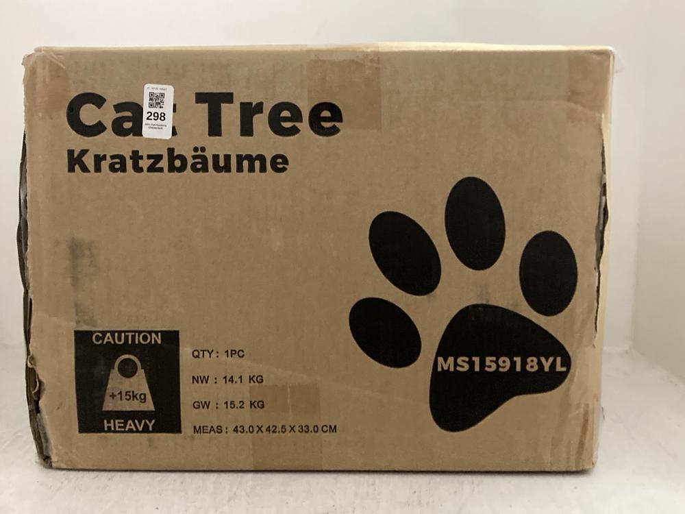 Lot 298  
            Chesterfield SR47 - Parcel Delivery Only 

                
HZUANERI 159CM CAT TREE - MODEL NO. MS15918YL (LOCATION: A10)