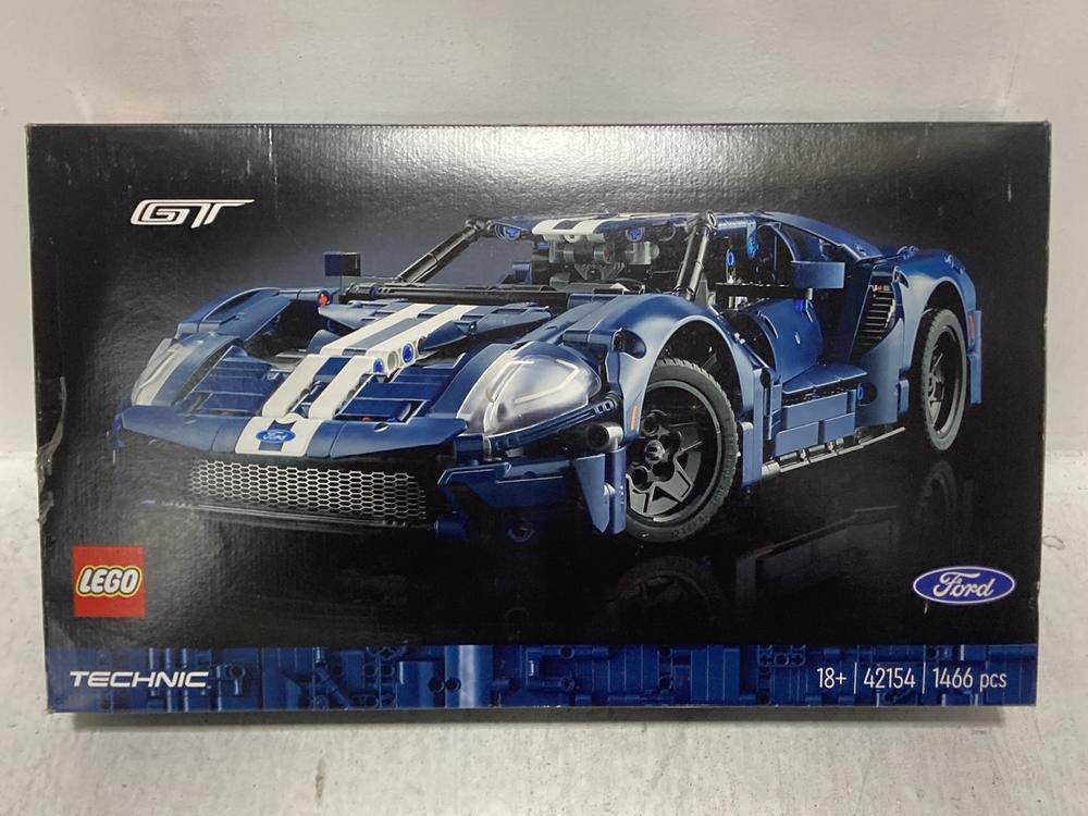 Lot 32  
            Chesterfield SR47 - Parcel Delivery Only 

                
LEGO TECHNIC 42154 FORD GT 2022 ORIGINAL RRP £104 - 73220629 (LOCATION: D8)