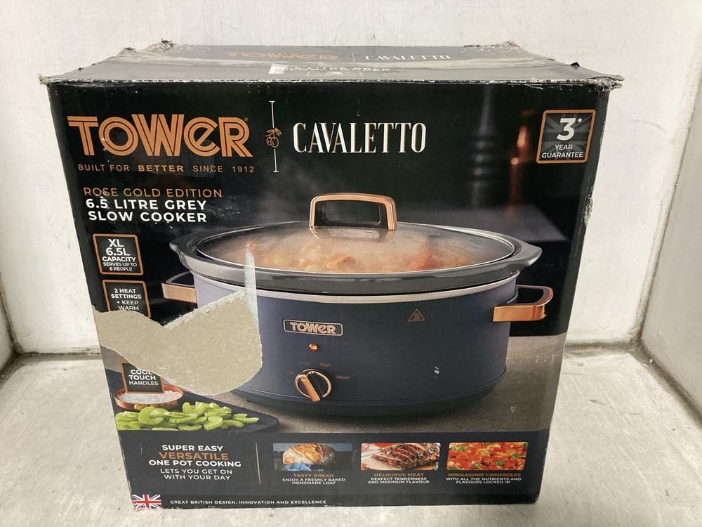 Lot 380  
            Chesterfield SR47 - Parcel Delivery Only 

                
TOWER 6.5L SLOW COOKER (LOCATION: B2)