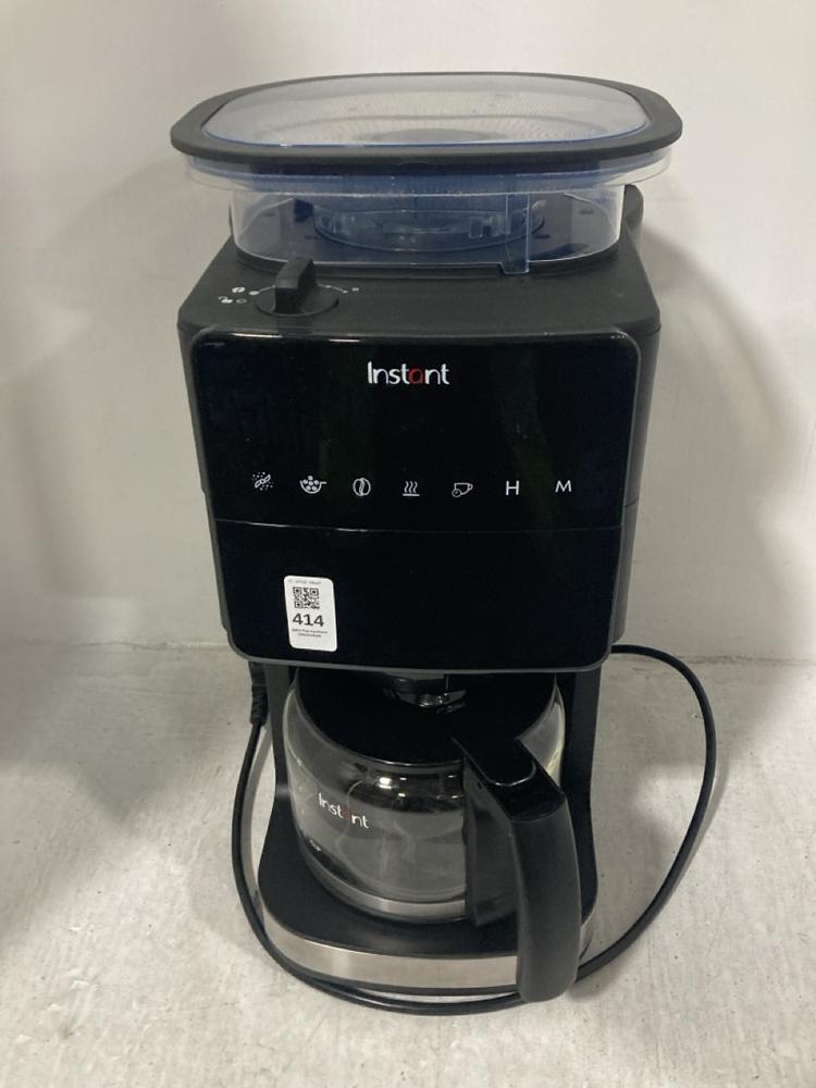 Lot 414  
            Chesterfield SR47 - Parcel Delivery Only 

                
INSTANT GRIND AND BREW COFFEE MAKER ORIGINAL RRP £149 (LOCATION: B4)