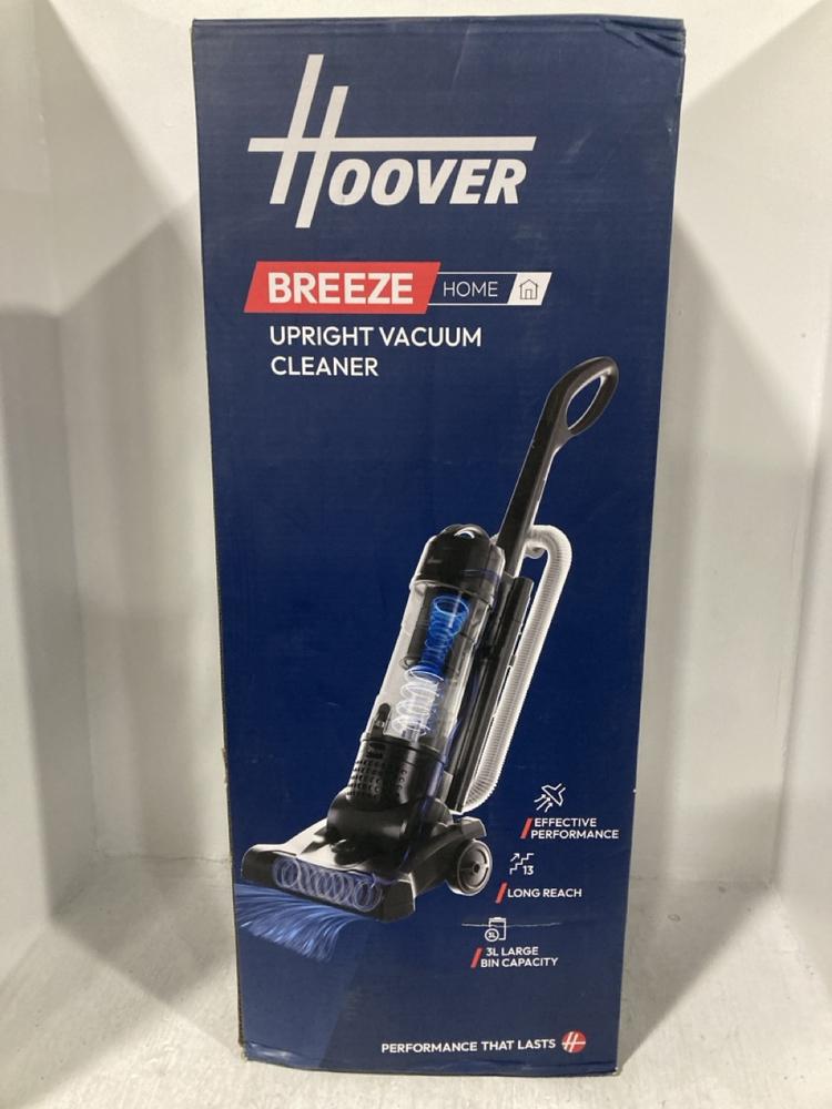 Lot 424  
            Chesterfield SR47 - Parcel Delivery Only 

                
HOOVER BREEZE EVO HOME UPRIGHT VACUUM CLEANER (LOCATION: B4)