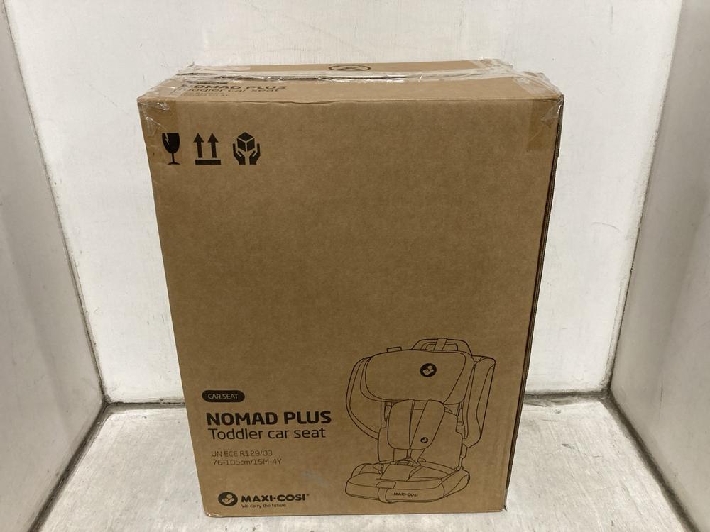 Lot 485  
            Chesterfield SR47 - Parcel Delivery Only 

                
MAXI COSI NOMAD PLUS CAR SEAT ORIGINAL RRP £120 (LOCATION: B7)