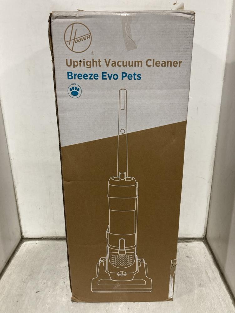 Lot 488  
            Chesterfield SR47 - Parcel Delivery Only 

                
HOOVER BREEZE EVO PETS UPRIGHT VACUUM CLEANER (LOCATION: B7)