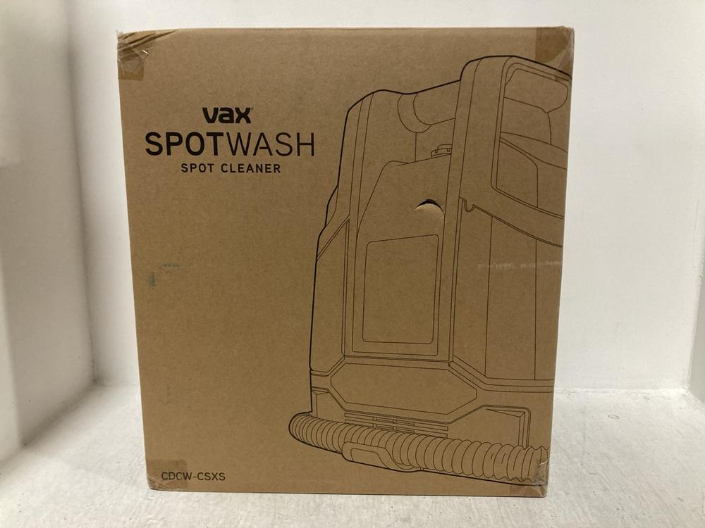 Lot 542  
            Chesterfield SR47 - Parcel Delivery Only 

                
VAX SPOTWASH SPOT CLEANER (LOCATION: B9)