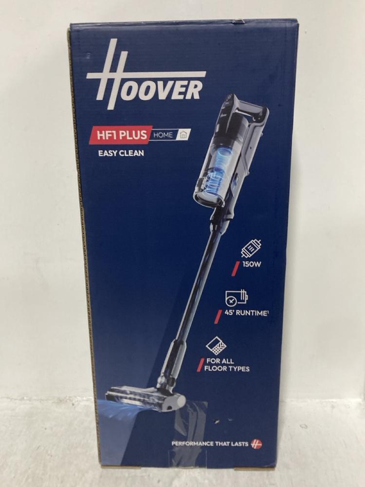 Lot 543  
            Chesterfield SR47 - Parcel Delivery Only 

                
HOOVER HF1 PLUS EASY CLEAN CORDLESS VACUUM CLEANER ORIGINAL RRP £130 (LOCATION: B9)