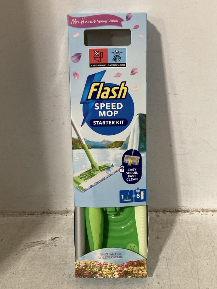 Lot 605  
            Chesterfield SR47 - Parcel Delivery Only 

                
10 X FLASH SPEED MOP STARTER KIT TOTAL ORIGINAL RRP £200 (LOCATION: C2)