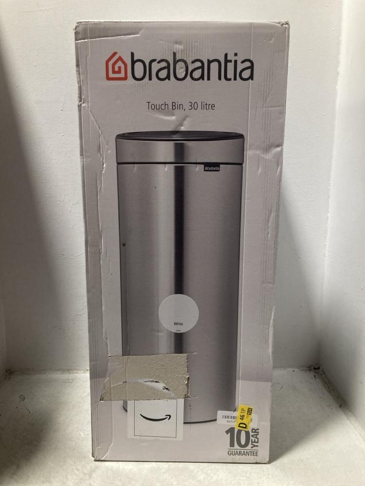 Lot 623  
            Chesterfield SR47 - Parcel Delivery Only 

                
BRABANTIA 30L TOUCH BIN (LOCATION: C2)