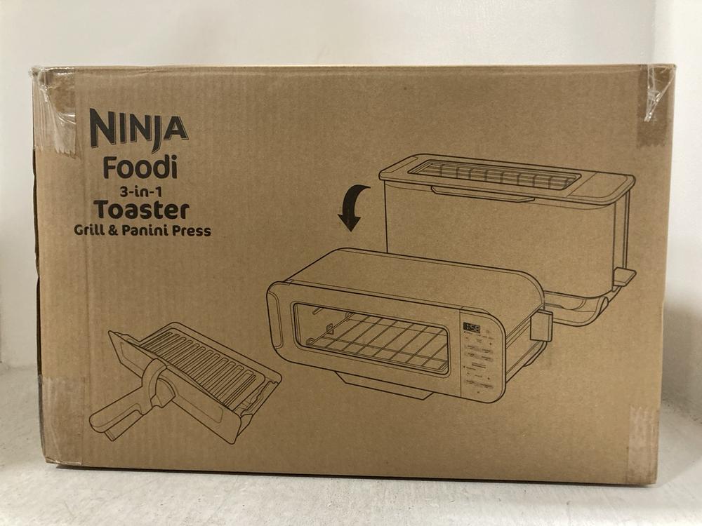 Lot 64  
            Chesterfield SR47 - Parcel Delivery Only 

                
NINJA FOODI 3-IN-1 TOASTER GRILL AND PANINI PRESS ORIGINAL RRP £127. (LOCATION: D9)