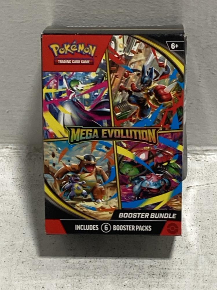 Lot 651  
            Chesterfield SR47 - Parcel Delivery Only 

                
POKEMON MEGA LATIAS EX BOX TO INCLUDE POKEMON MEGA EVOLUTION BOOSTER BUNDLE (LOCA...