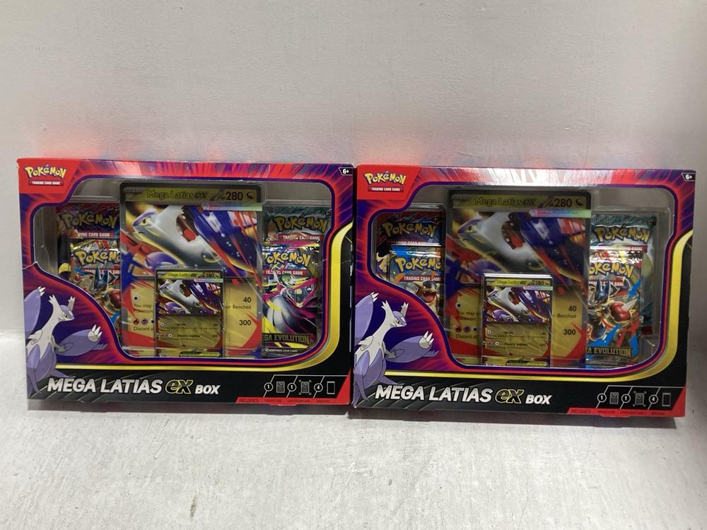 Lot 652  
            Chesterfield SR47 - Parcel Delivery Only 

                
POKEMON MEGA LATIAS EX BOX (LOCATION: C3)