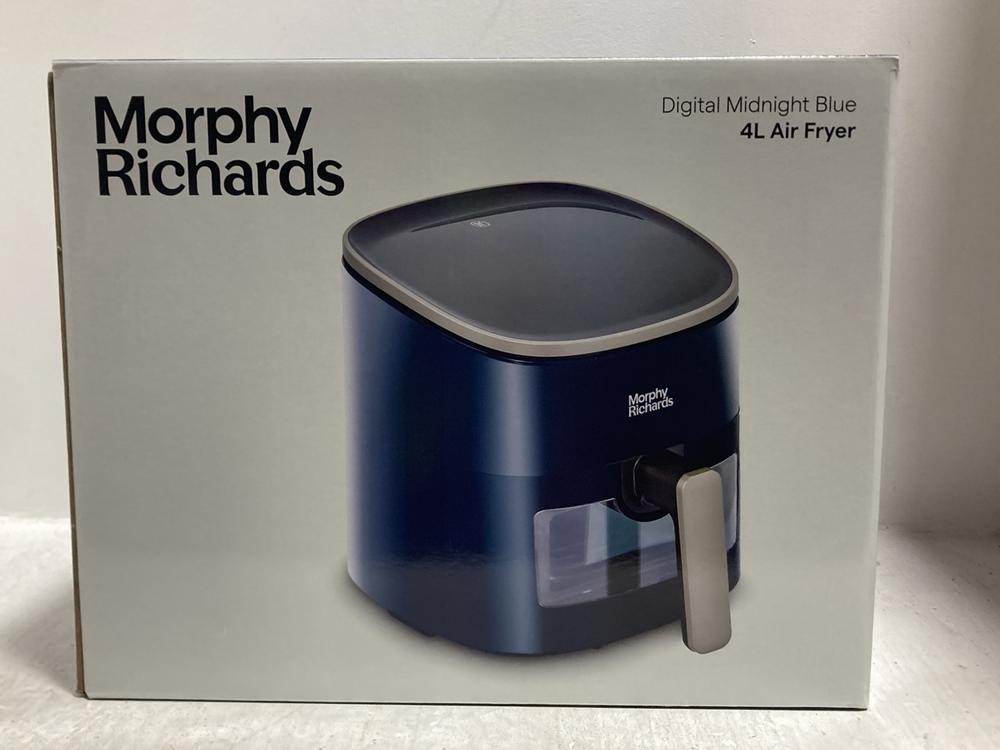 Lot 654  
            Chesterfield SR47 - Parcel Delivery Only 

                
MORPHY RICHARDS DIGITAL 4L AIR FRYER (LOCATION: C3)