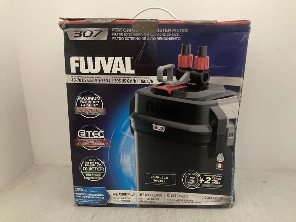 Lot 69  
            Chesterfield SR47 - Parcel Delivery Only 

                
FLUVAL 307 PERFORMANCE FILTER 40-70 US GAL/90-330L - ORIGINAL RRP £159 (LOCATION:...