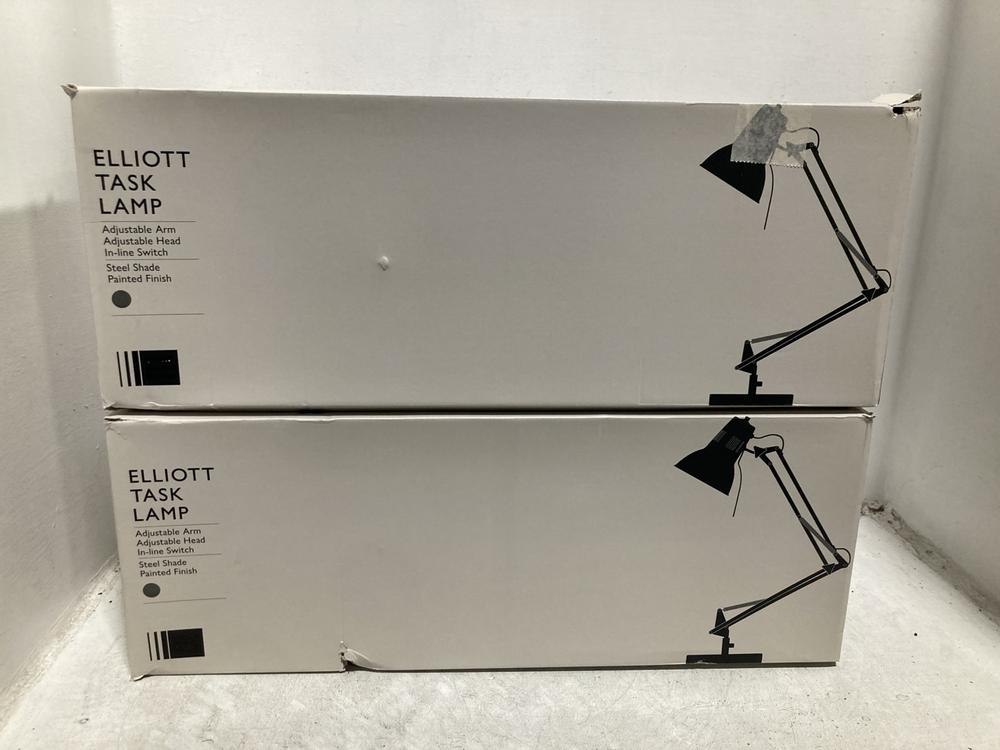 Lot 775  
            Chesterfield SR47 - Parcel Delivery Only 

                
2 X JOHN LEWIS ELLIOTT TASK LAMP - 70660728 (LOCATION: C8)
