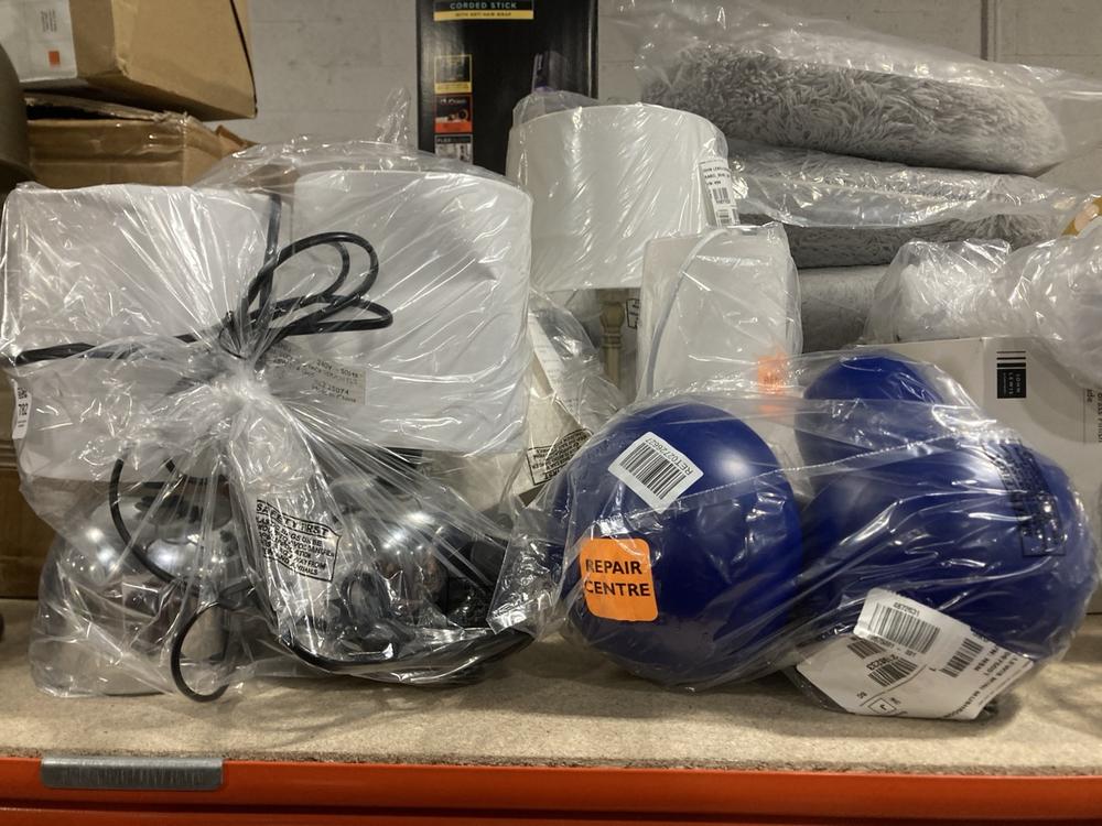 Lot 782  
            Chesterfield SR47 - Parcel Delivery Only 

                
5 X ASSORTED JOHN LEWIS LIGHTING ITEMS TO INCLUDE LUCY TOUCH LAMP DUO SET - 70675...