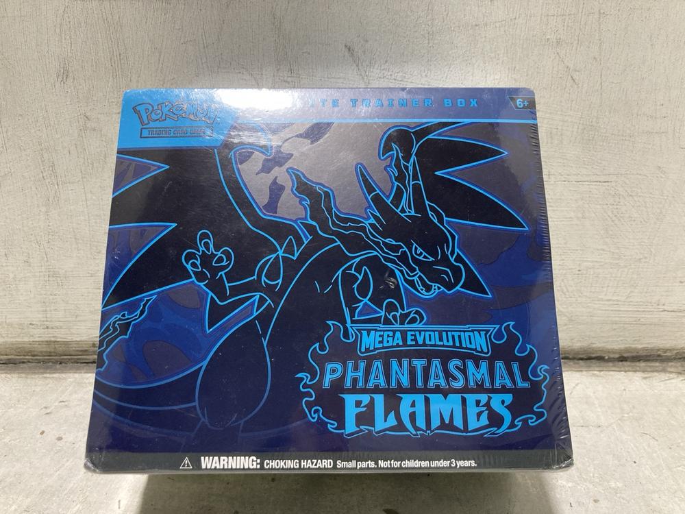Lot 800  
            Chesterfield SR47 - Parcel Delivery Only 

                
POKEMON PHANTASMAL FLAMES ELITE TRAINER BOX (SEALED) (LOCATION: C10)