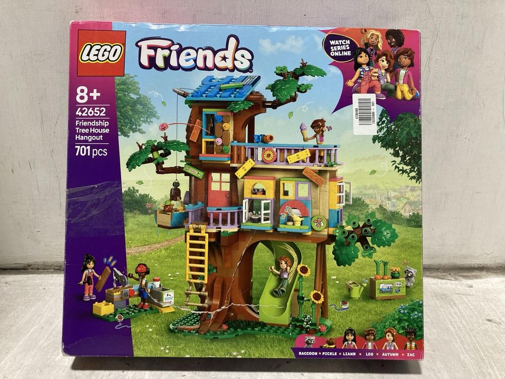 Lot 801  
            Chesterfield SR47 - Parcel Delivery Only 

                
LEGO FRIENDS 42652 FRIENDSHIP TREEHOUSE HANGOUT (LOCATION: C10)