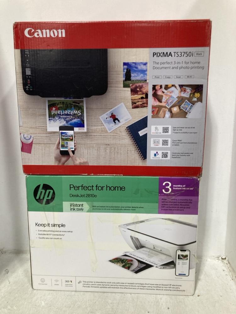 Lot 910  
            Chesterfield SR47 - Parcel Delivery Only 

                
HP DESKJET 2810 E PRINTER TO INCLUDE CANON PIXMA TS3750I PRINTER. (LOCATION: D1)
