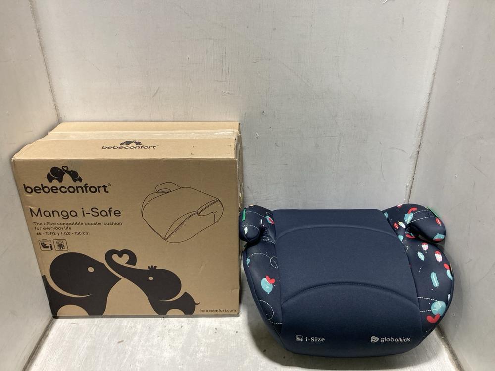 Lot 916  
            Chesterfield SR47 - Parcel Delivery Only 

                
BEBECONFORT MAGNA I-SIZE BOOSTER SEAT 128-150CM TO INCLUDE GLOBALKIDS UNIVERSAL B...