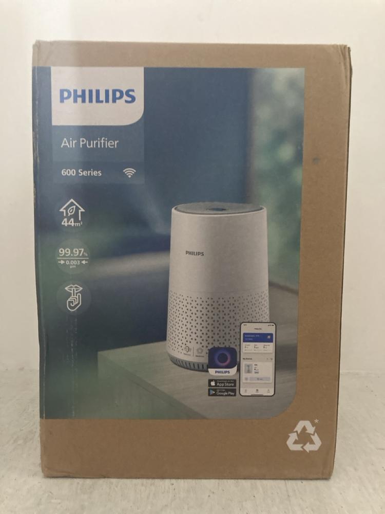 Lot 94  
            Chesterfield SR47 - Parcel Delivery Only 

                
PHILLIPS AIR PURIFIER 600 SERIES - ORIGINAL RRP £100 (LOCATION: A2)