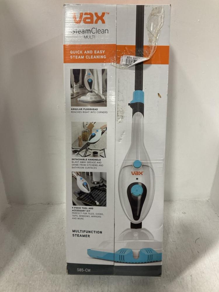 Lot 991  
            Chesterfield SR47 - Parcel Delivery Only 

                
VAX STEAM CLEAN MULTI STEAM CLEANER (LOCATION: D4)