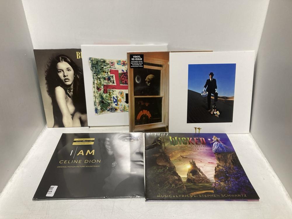 Lot 116  
            Chesterfield SR46 - Parcel Delivery Only 

                
6 X ASSORTED VINYLS TO INCLUDE CELINE DION I AM VINYL (LOCATION: F1)