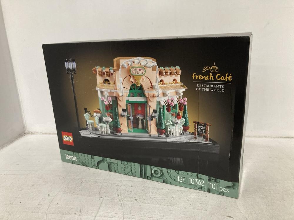 Lot 16  
            Chesterfield SR46 - Parcel Delivery Only 

                
LEGO 10362 1101-PCS ICONS FRENCH CAFE RESTAURANTS OF THE WORLD SET (LOCATION: A1)