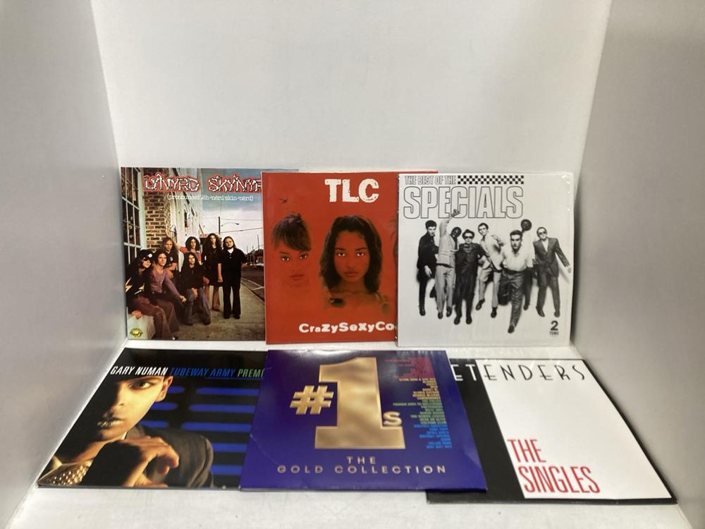 Lot 192  
            Chesterfield SR46 - Parcel Delivery Only 

                
6 X ASSORTED VINYLS TO INCLUDE TLC CRAZY SEXY COOL VINYL (LOCATION: F3)
