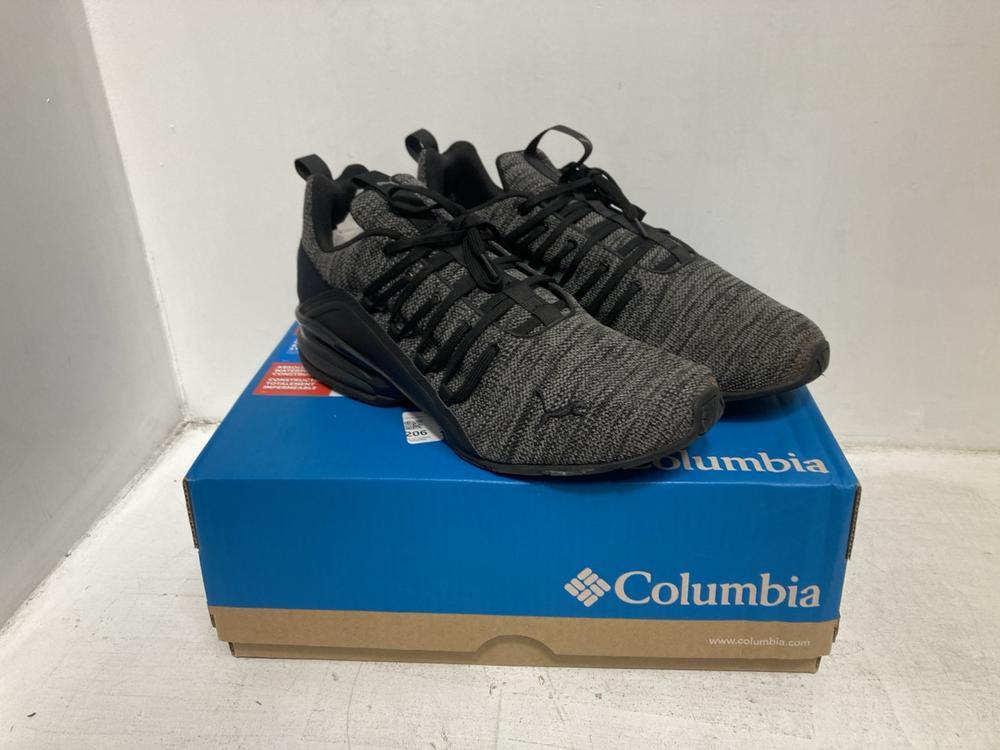 Lot 206  
            Chesterfield SR46 - Parcel Delivery Only 

                
COLUMBIA KONOS TRS OUTDRY TRAINERS IN GREY - UK SIZE 11 (LOCATION: F3)