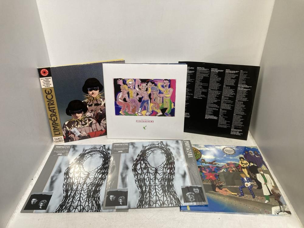 Lot 207  
            Chesterfield SR46 - Parcel Delivery Only 

                
6 X ASSORTED VINYLS TO INCLUDE TAKO TSUBO L'IMPERATRICE VINYL (LOCATION: F3)