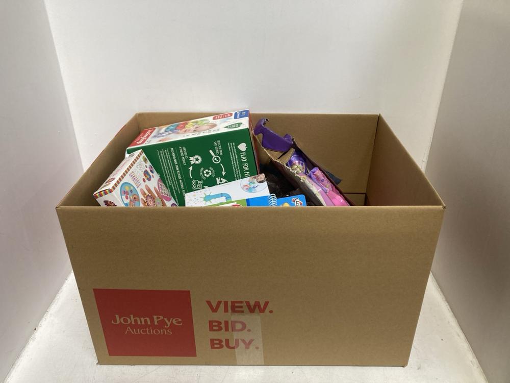 Lot 209  
            Chesterfield SR46 - Parcel Delivery Only 

                
QTY OF ASSORTED KIDS TOYS TO INCLUDE FISHER PRICE LAUGH & LEARN PURSE (LOCATION: F3)