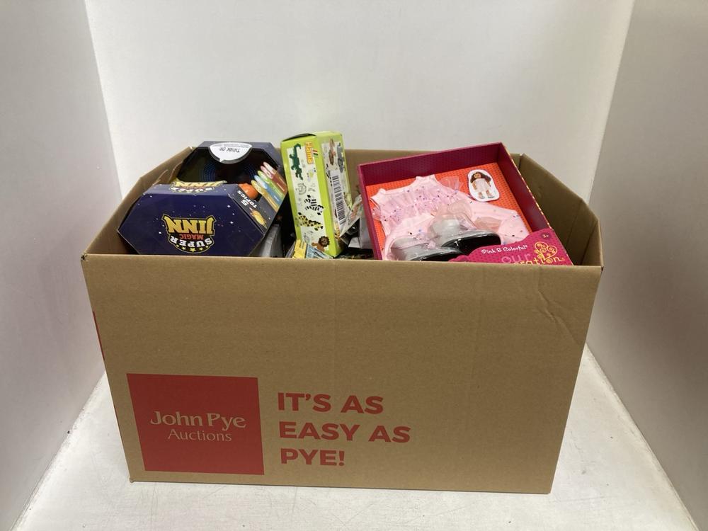 Lot 211  
            Chesterfield SR46 - Parcel Delivery Only 

                
QTY OF ASSORTED KIDS TOYS TO INCLUDE HUNGRY HUNGRY HIPPOS GRAB & GO GAME (LOCATIO...