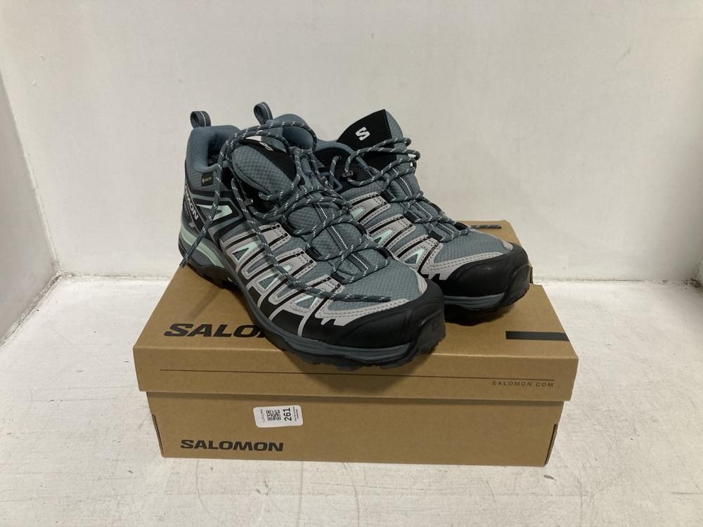 Lot 261  
            Chesterfield SR46 - Parcel Delivery Only 

                
SALOMON X ULTRA PIONEER GTX W TRAINERS IN MULTICOLOUR - UK SIZE 8.5 (LOCATION: F5)