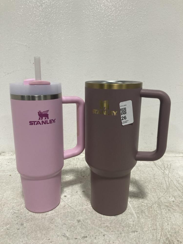 Lot 26  
            Chesterfield SR46 - Parcel Delivery Only 

                
STANLEY 30 OZ QUENCHER H2.0 TUMBLER IN PINK TO INCLUDE STANLEY 40 OZ QUENCHER H2....