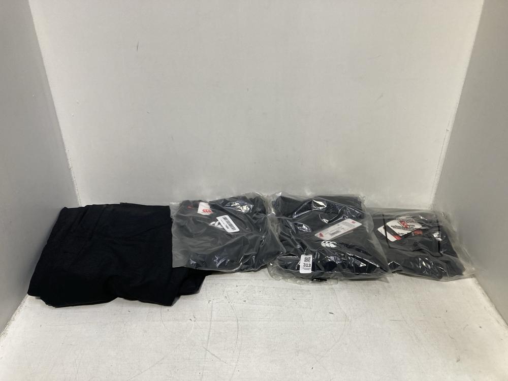 Lot 313  
            Chesterfield SR46 - Parcel Delivery Only 

                
3 X ASSORTED CANTERBURY CLOTHING TO INCLUDE CANTERBURY THERMAL LONG SLEEVE TOP IN...