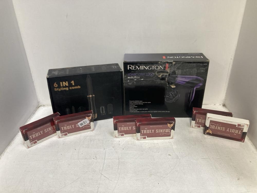 Lot 318  
            Chesterfield SR46 - Parcel Delivery Only 

                
QTY OF ASSORTED BEAUTY ITEMS TO INCLUDE REVOLUTION TRULY SINFUL POWDER & EYESHADO...