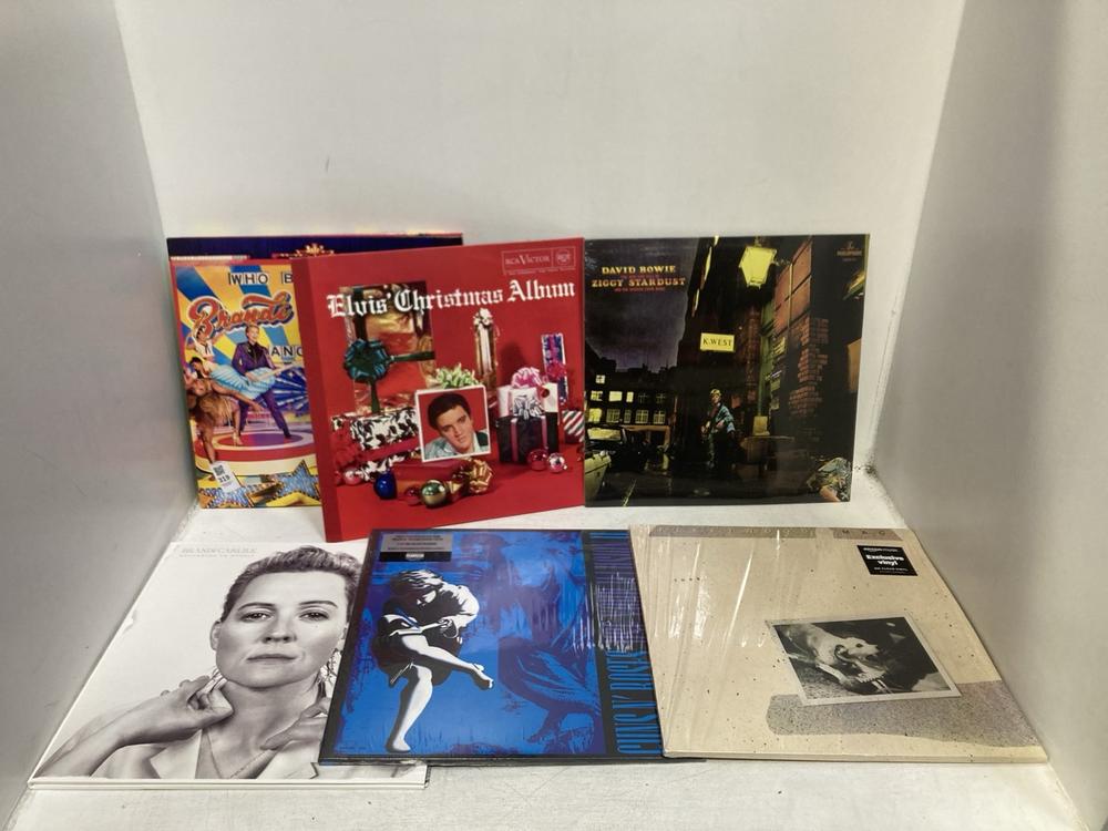Lot 319  
            Chesterfield SR46 - Parcel Delivery Only 

                
6 X ASSORTED VINYLS TO INCLUDE ELTON JOHN WHO BELIEVES IN ANGELS ? VINYL (LOCATIO...