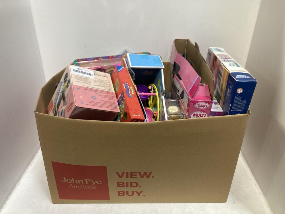 Lot 333  
            Chesterfield SR46 - Parcel Delivery Only 

                
QTY OF ASSORTED KIDS TOYS TO INCLUDE POKEMON LABYRINTH CONNECT GAME (LOCATION: E1)